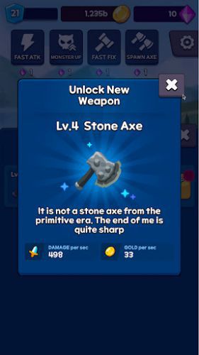 Ultimate Ax Idle Clicker gamehayvl