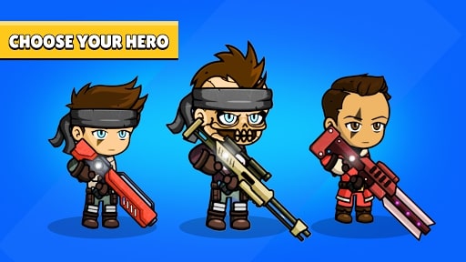 Alien Hunter 2D MOD vàng