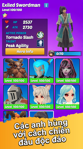 Every Hero MOD tiền