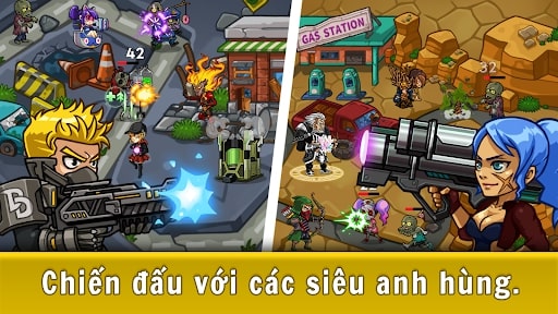 Heroes Defense hack nâng cấp