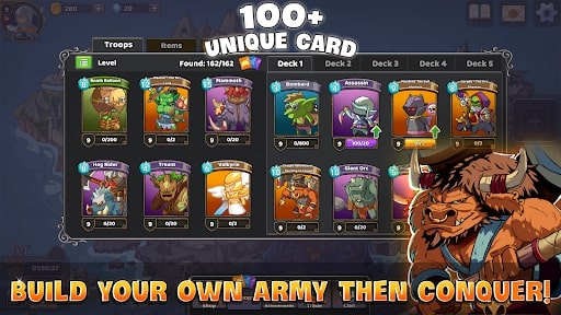 Mega War - Heroes Land MOD tiền