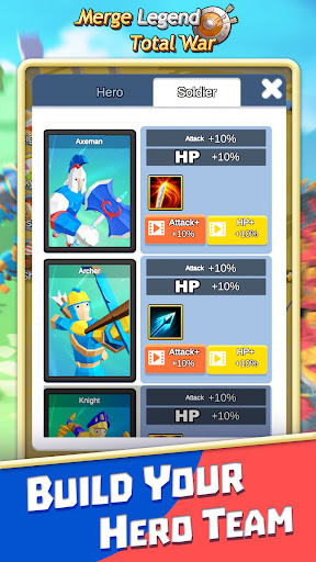 Merge Legend Total War hack vô hạn tiền