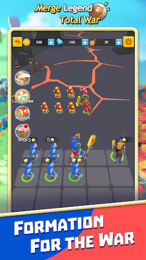 Merge Legend Total War MOD kim cương