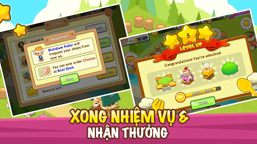 Restaurant Paradise MOD vô hạn kim cương