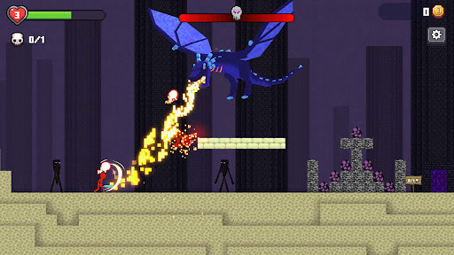 Stickman vs Craftman MOD tiền