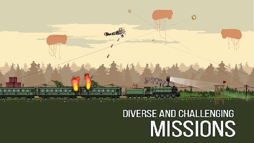 Warplanes 1944 WW2 War Flight MOD tiền