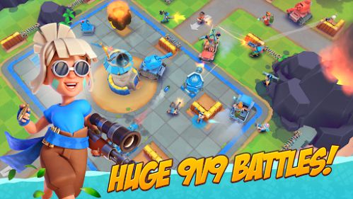 Boom Beach Frontlines game chiếm đảo