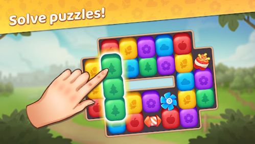 City Escape Garden Blast Story giải đố