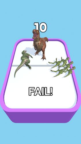 Merge Master kết hợp khủng long