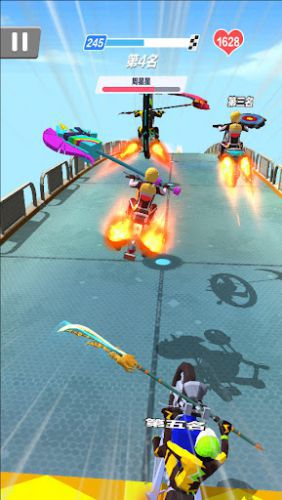 Moto Rush 3D tiêu diệt đối thử