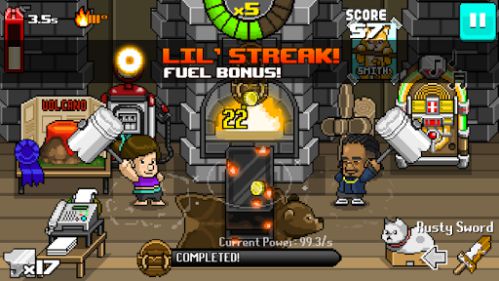 Tap Smiths forge weapons