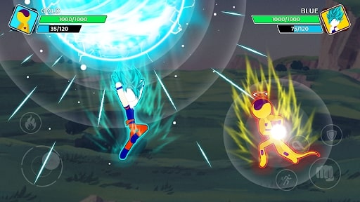 Dragon Stick: Super Warrior Z Battle MOD nhân vật