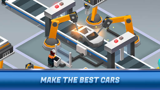 Idle Car Factory Tycoon MOD vô hạn tiền