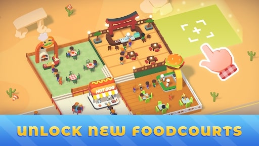 Idle Food Park Tycoon MOD tiền