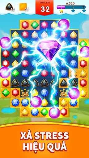 Jewel Legend mod vô hạn tiền