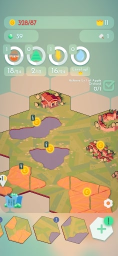 Mainlands: Idle Tycoon MOD vô hạn tiền