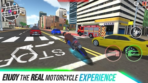 Motorcycle Real Simulator MOD tiền