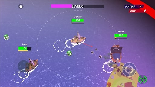 War of Ships.io MOD hack tiền