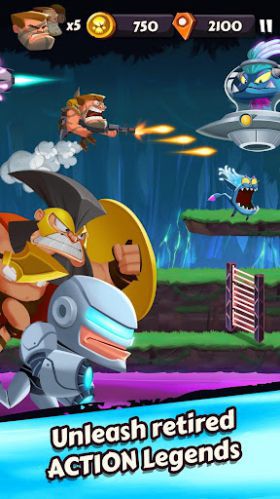 Band of Badasses Run & Shoot vừa bắn vừa chạy