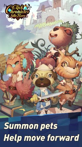 Click Chronicles Idle Hero game hành động nhàn rỗi