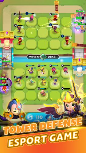 HeroesTD Esport Tower Defense phòng thủ