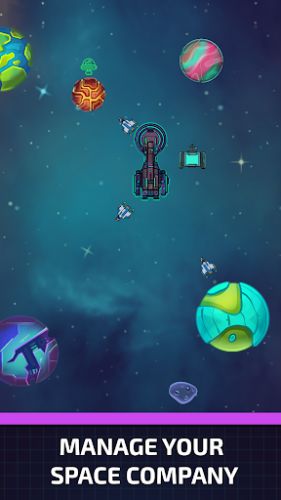 Idle Planet Miner xâm chiếm hành tinh