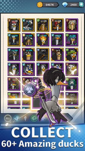 Merge Duck 2 Idle RPG 80 loại vịt
