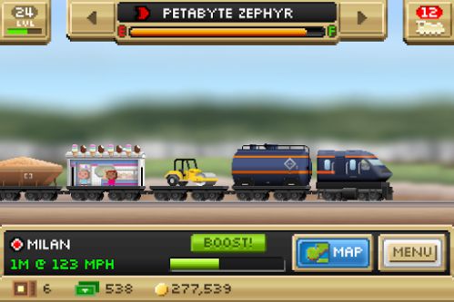 Pocket Trains mod vô hạn tiền