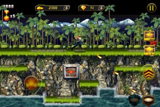 Contra Evolution MOD kim cương