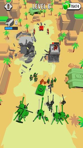 Epic Army Clash MOD nhận thưởng