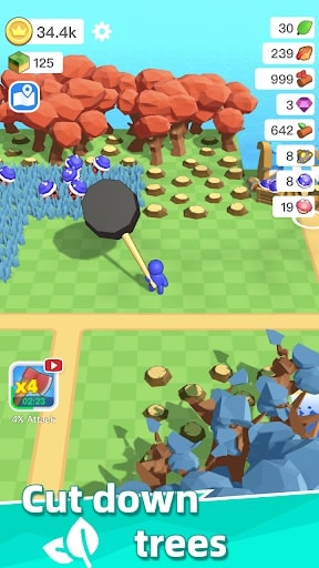 Fantastic Island 3D: Survival MOD tiền