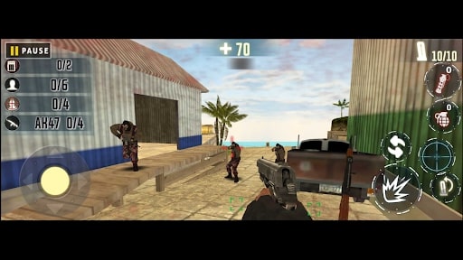 Modern Battleground MOD bất tử