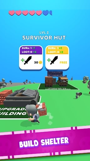 Zombie Shelter MOD tiền