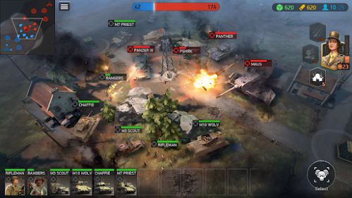 World War Armies WW2 PvP RTS trận chiến nảy lửa
