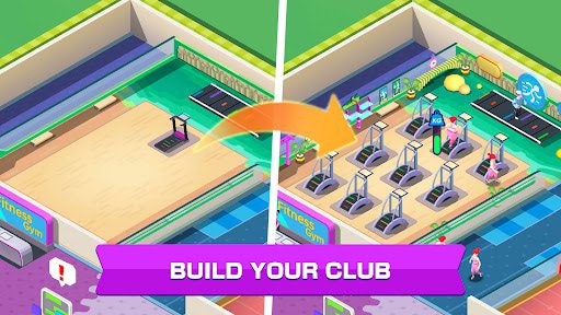 Fitness Club Tycoon MOD không qc