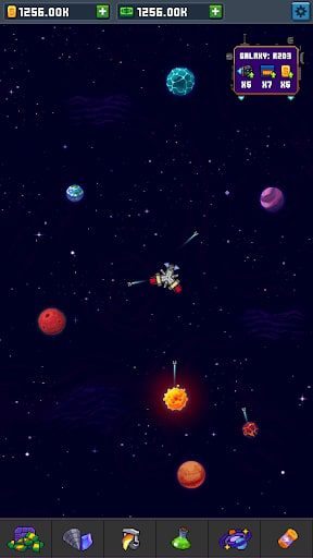 Galaxy Idle Miner MOD money