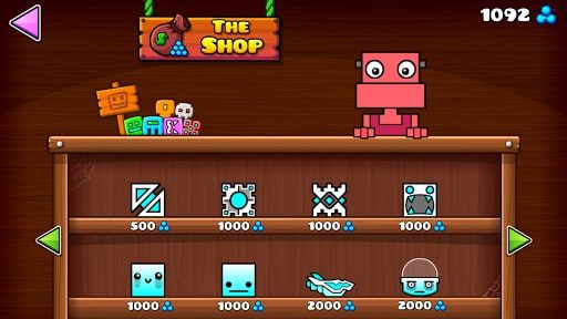 Geometry Dash World MOD mở khóa