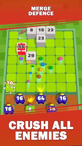 Merge Defense 3D MOD tiền