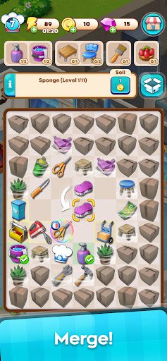 Merge Restaurant Hack vô hạn tiền