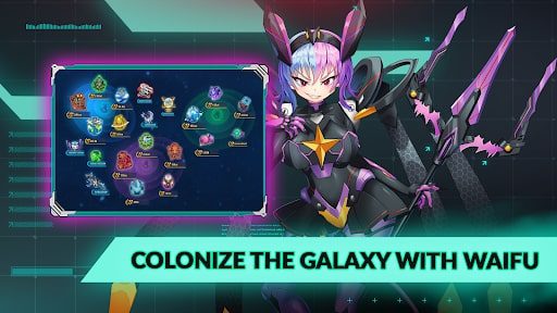 Waifu - Idle Space Farmer MOD tiền