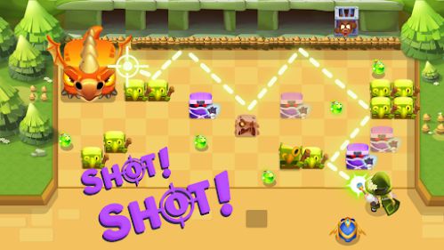 Bounce Ball Magic Ball phòng thủ