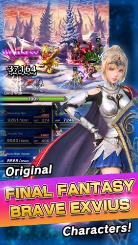 FINAL FANTASY BRAVE EXVIUS game chiến thuật