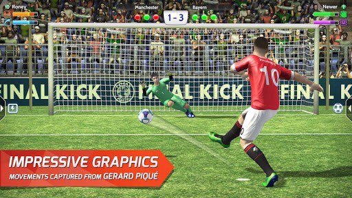 Final kick - Online football MOD GAMEHAYVL