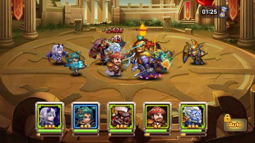 Heroes Union-Idle RPG game tiêu diệt quái vật