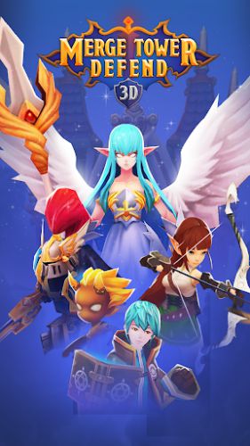 Merge Tower Defense đồ họa 3D