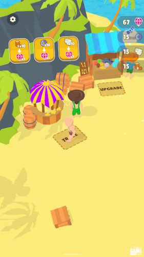 Water Raft - Sea Base xây dựng đảo