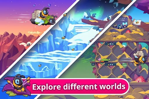 Idle Bee Manager MOD mật ong