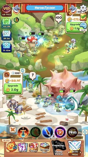 Idle Heroes Tycoon MOD APK