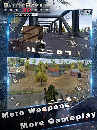Battle Royale 3D - Warrior63 MOD vô hạn tiền