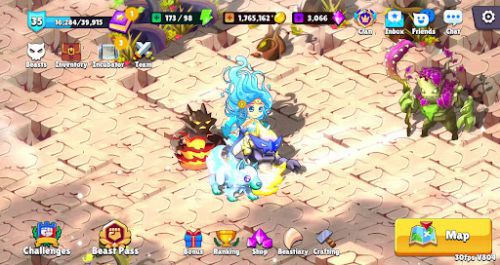 Beast Brawl Hatch & Raise RPG điều khiển thú nuôi